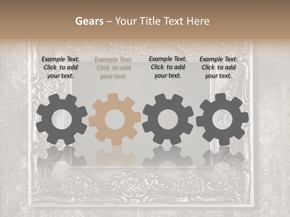 Frame Image Abstract PowerPoint Template