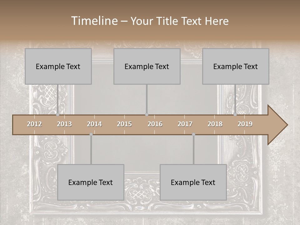 Frame Image Abstract PowerPoint Template