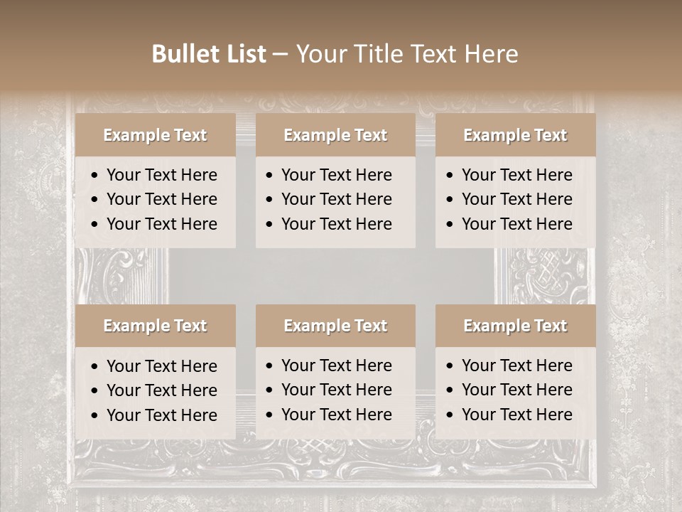 Frame Image Abstract PowerPoint Template