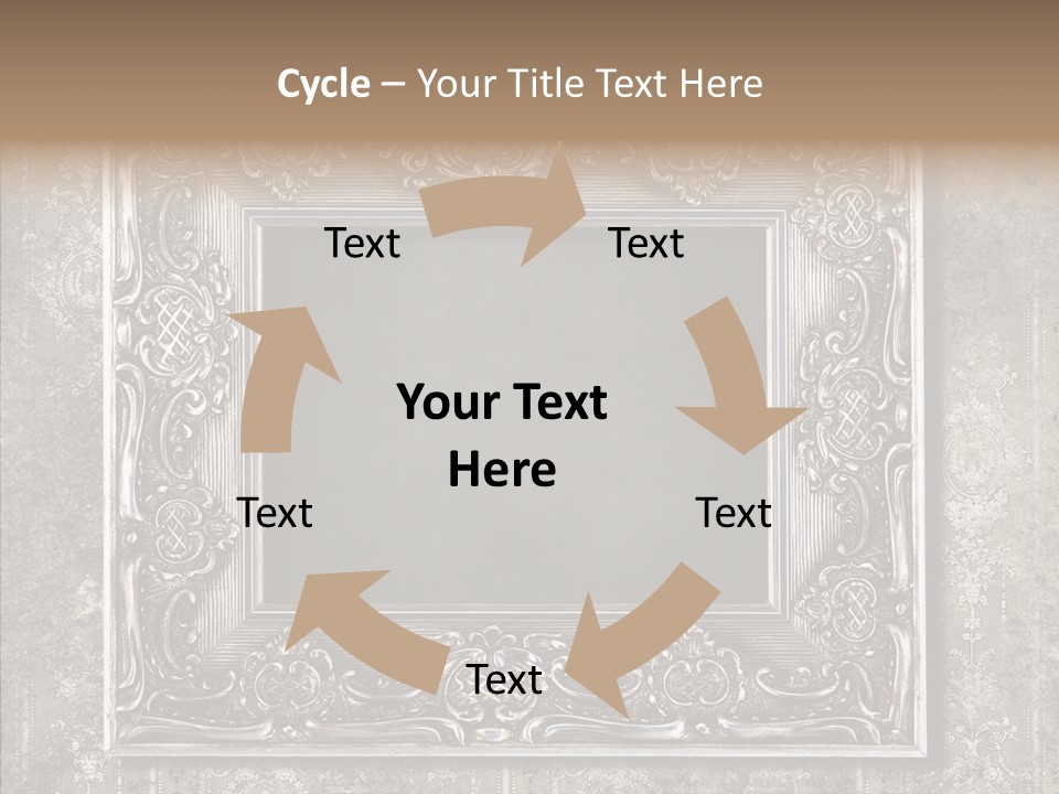 Frame Image Abstract PowerPoint Template