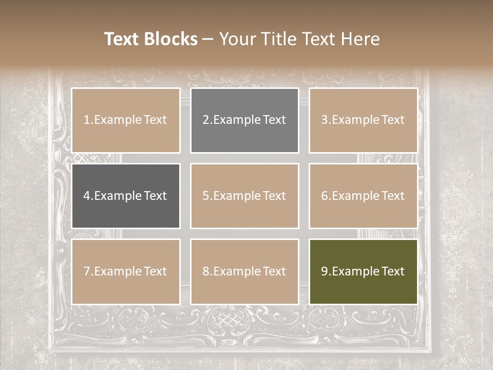 Frame Image Abstract PowerPoint Template