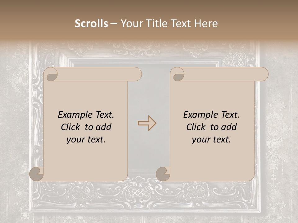 Frame Image Abstract PowerPoint Template