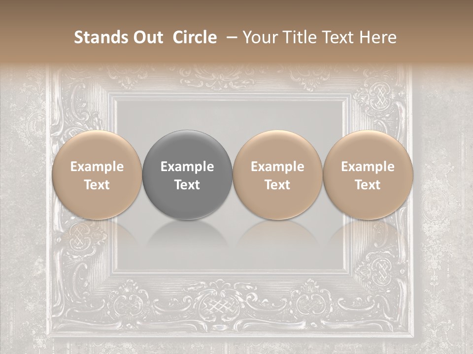 Frame Image Abstract PowerPoint Template