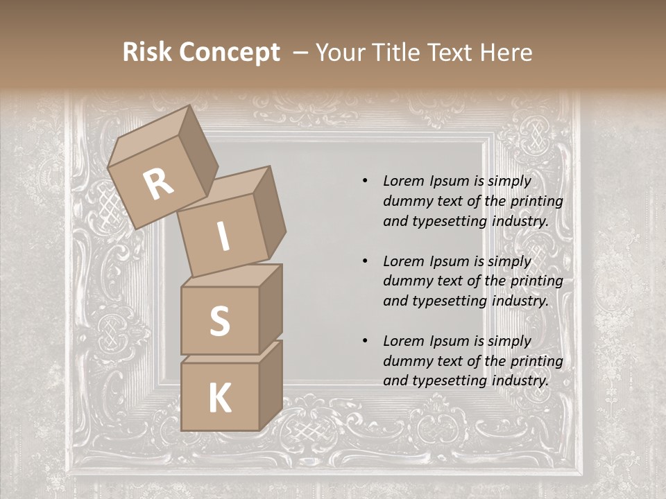 Frame Image Abstract PowerPoint Template