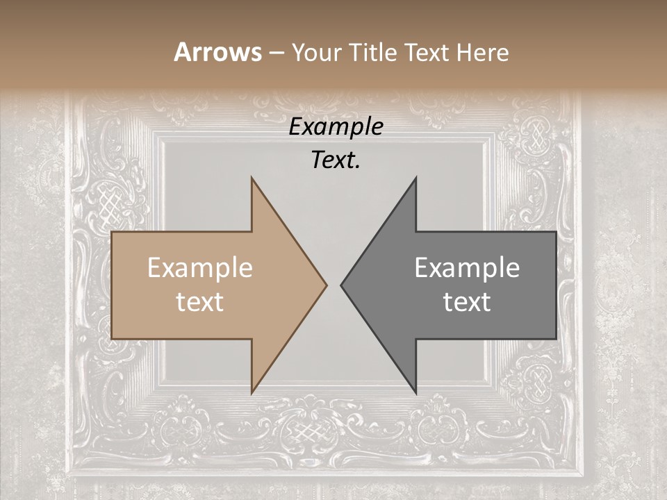 Frame Image Abstract PowerPoint Template