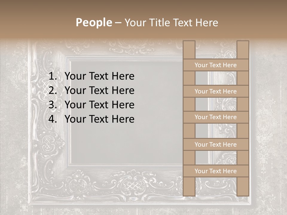 Frame Image Abstract PowerPoint Template