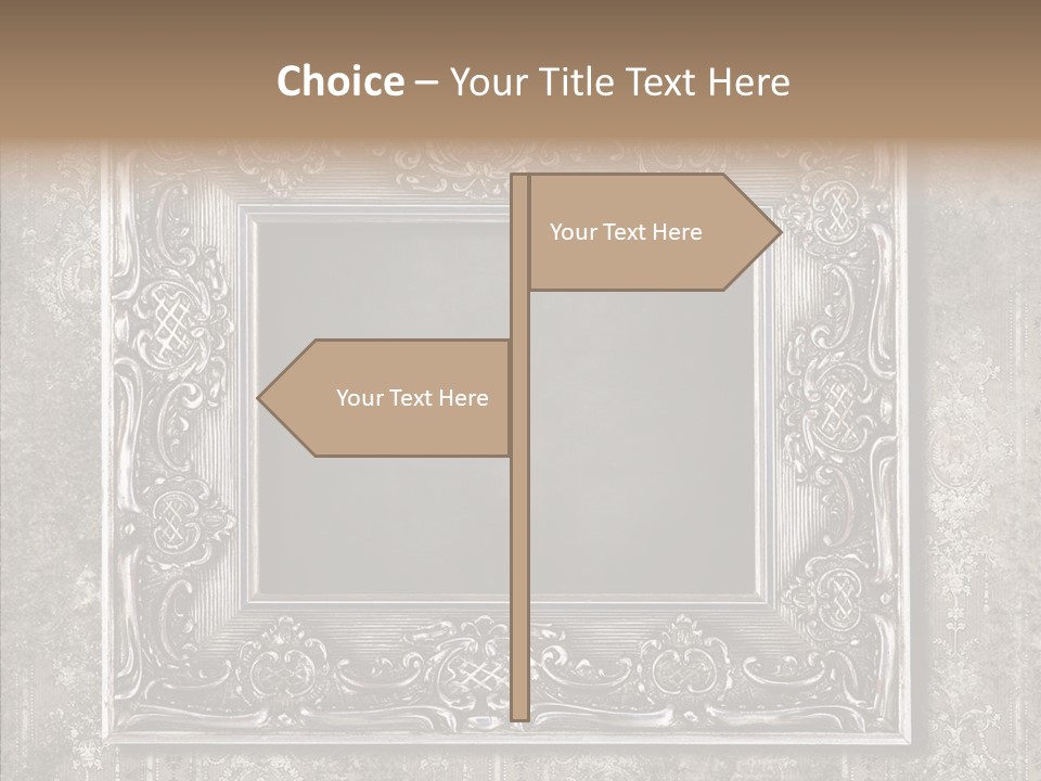 Frame Image Abstract PowerPoint Template