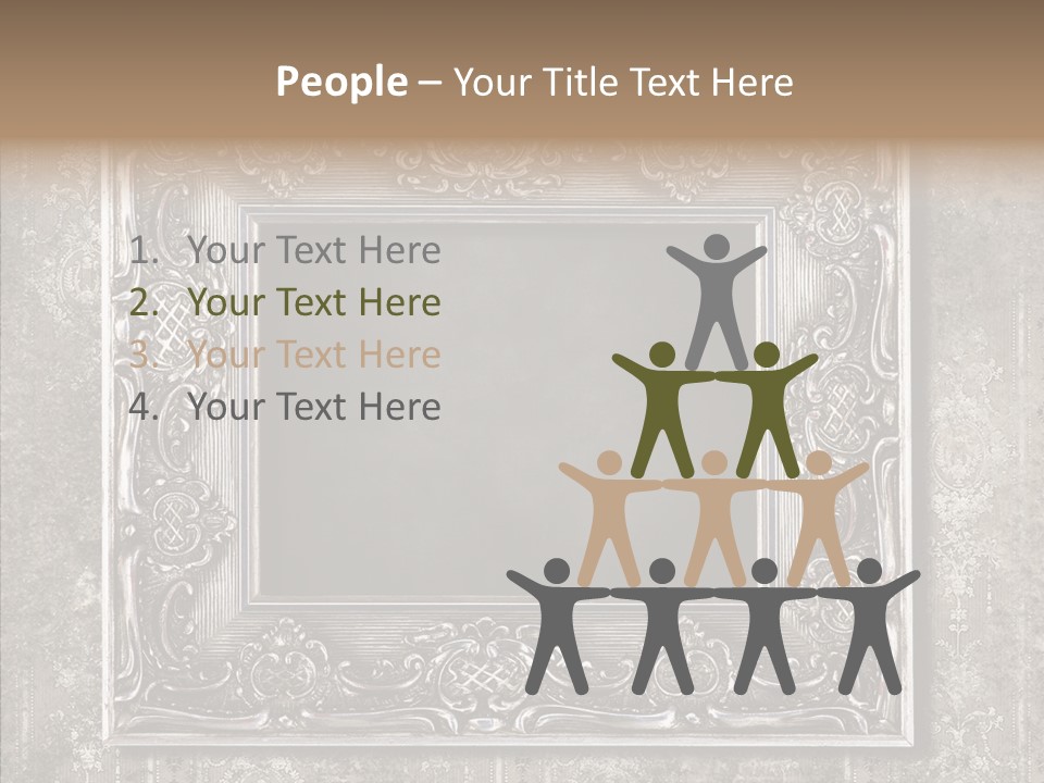 Frame Image Abstract PowerPoint Template