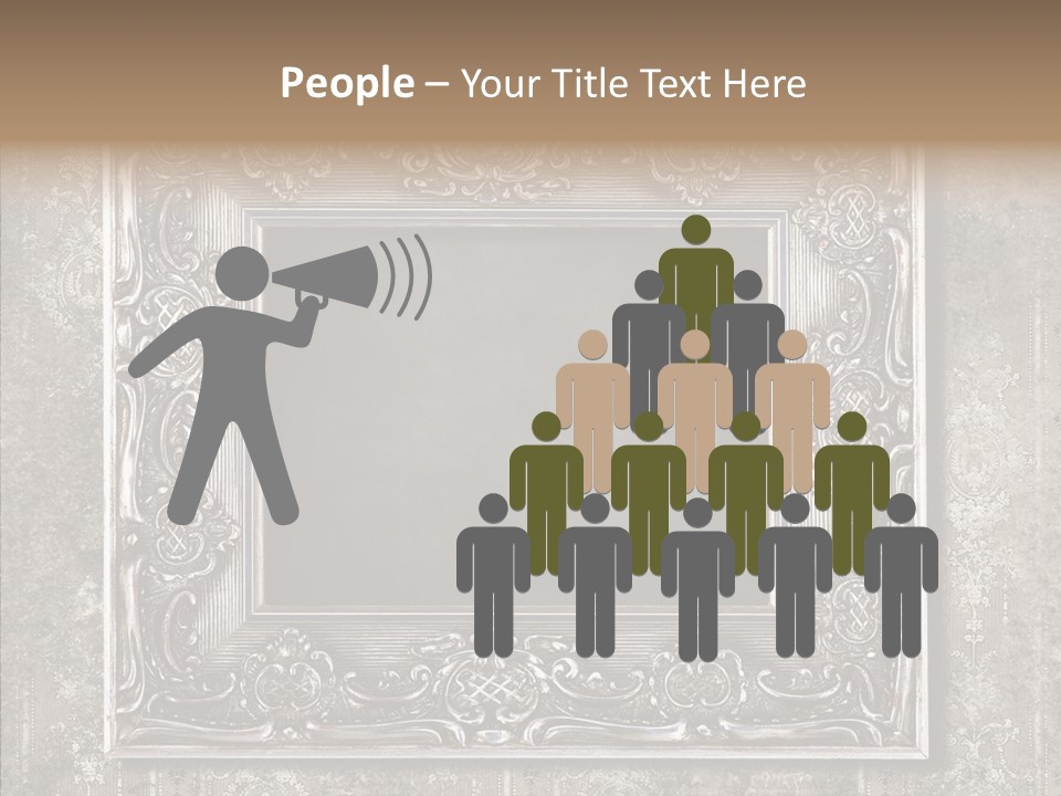 Frame Image Abstract PowerPoint Template