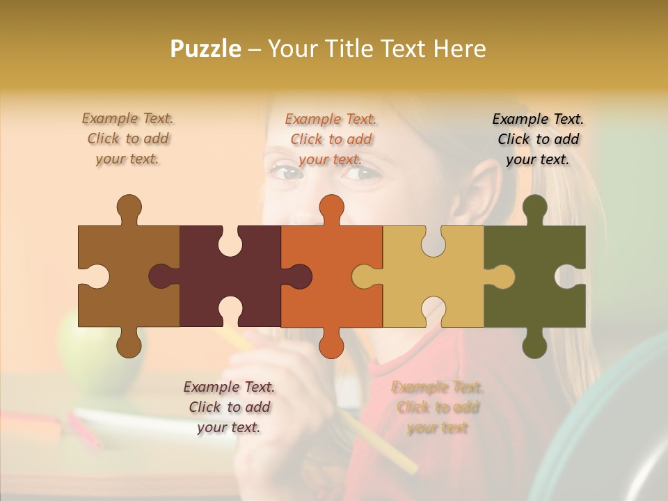 Colorful Positive Lesson PowerPoint Template