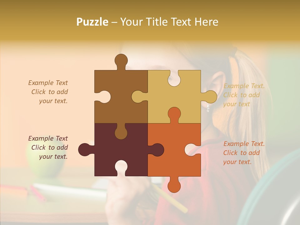 Colorful Positive Lesson PowerPoint Template