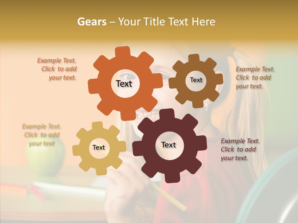 Colorful Positive Lesson PowerPoint Template