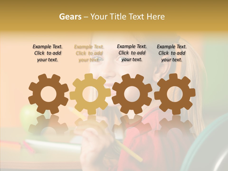 Colorful Positive Lesson PowerPoint Template