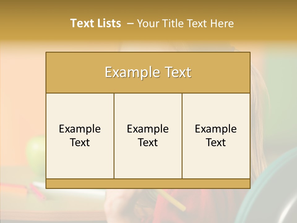 Colorful Positive Lesson PowerPoint Template