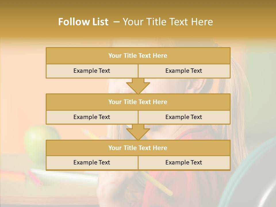 Colorful Positive Lesson PowerPoint Template