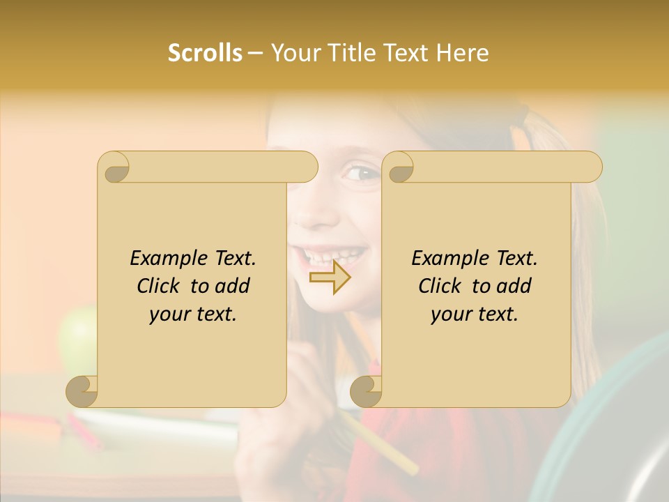 Colorful Positive Lesson PowerPoint Template