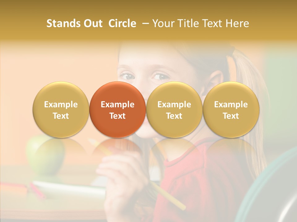 Colorful Positive Lesson PowerPoint Template