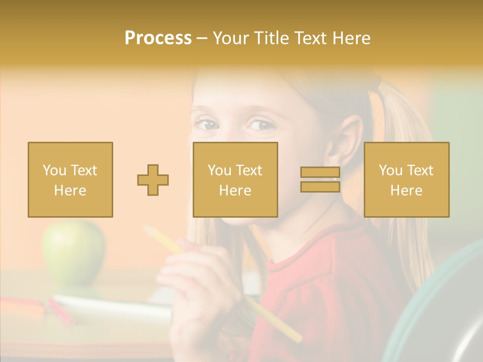 Colorful Positive Lesson PowerPoint Template