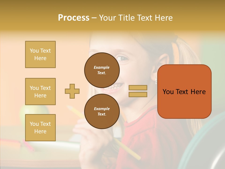 Colorful Positive Lesson PowerPoint Template