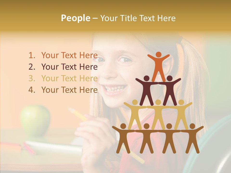 Colorful Positive Lesson PowerPoint Template
