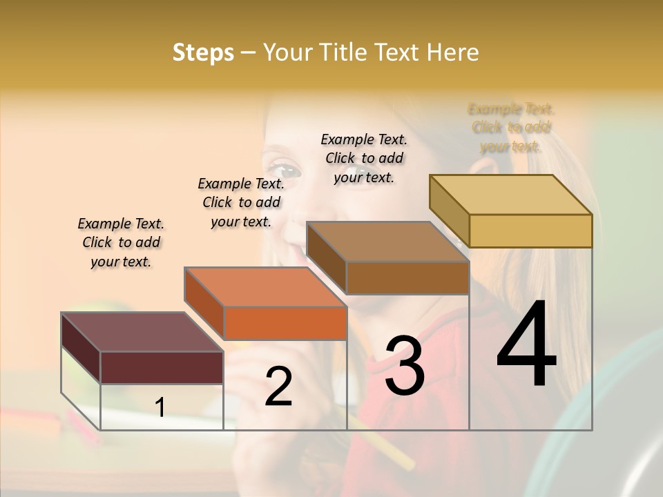 Colorful Positive Lesson PowerPoint Template