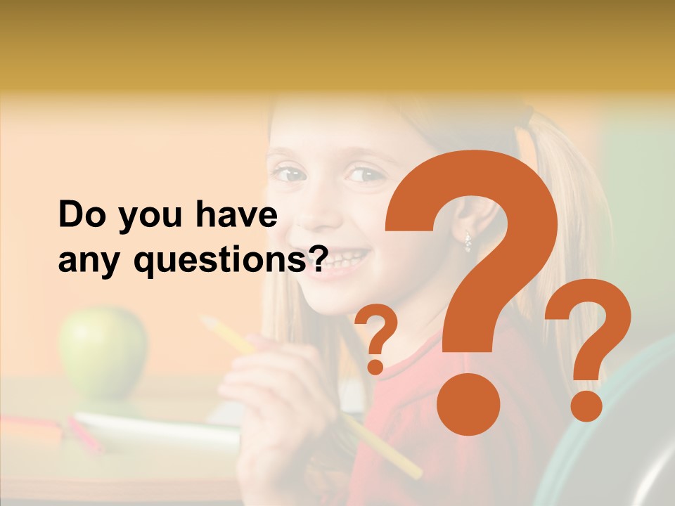 Colorful Positive Lesson PowerPoint Template