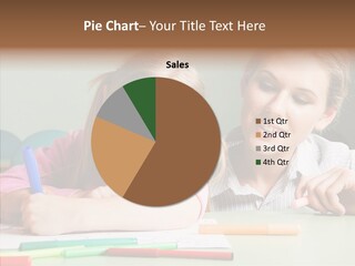 Classroom Attractive People PowerPoint Template