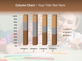 Classroom Attractive People PowerPoint Template