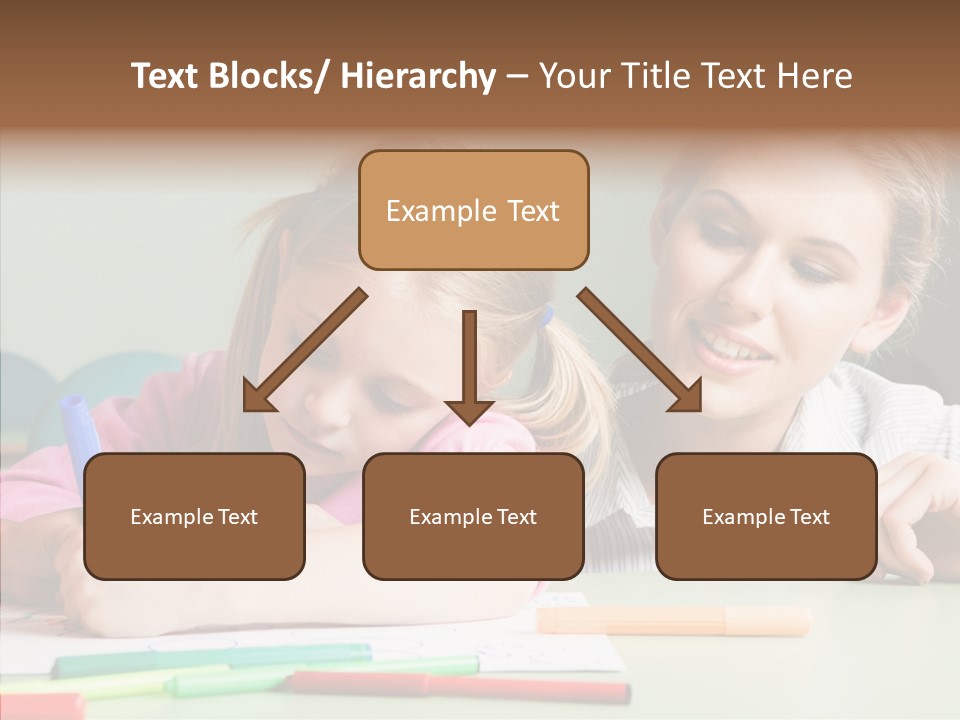 Classroom Attractive People PowerPoint Template
