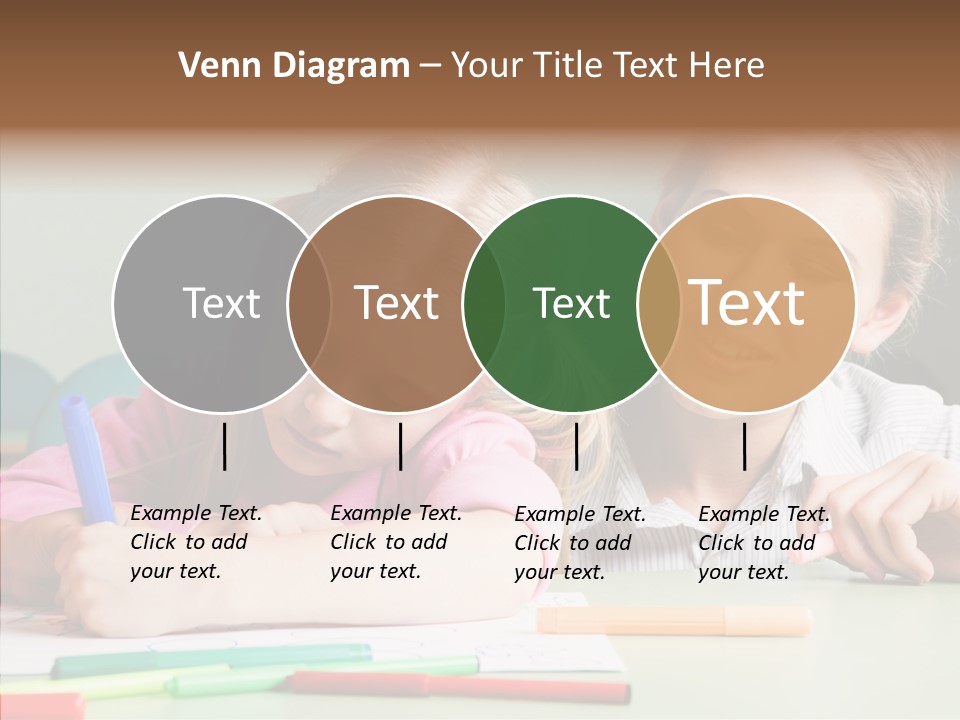 Classroom Attractive People PowerPoint Template