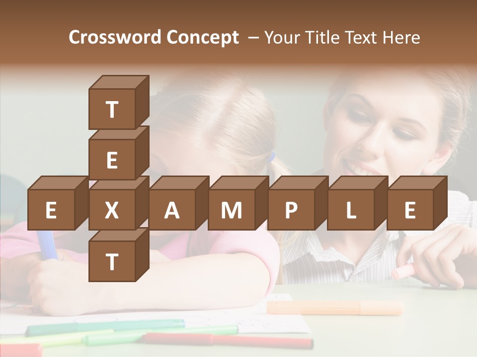 Classroom Attractive People PowerPoint Template