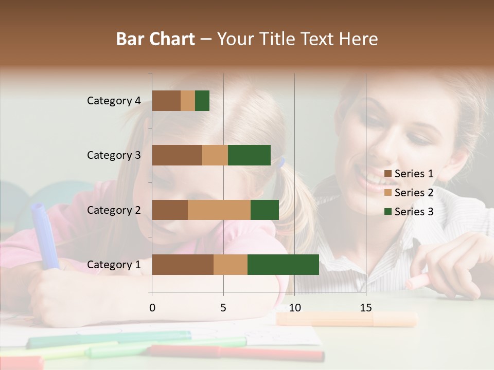 Classroom Attractive People PowerPoint Template
