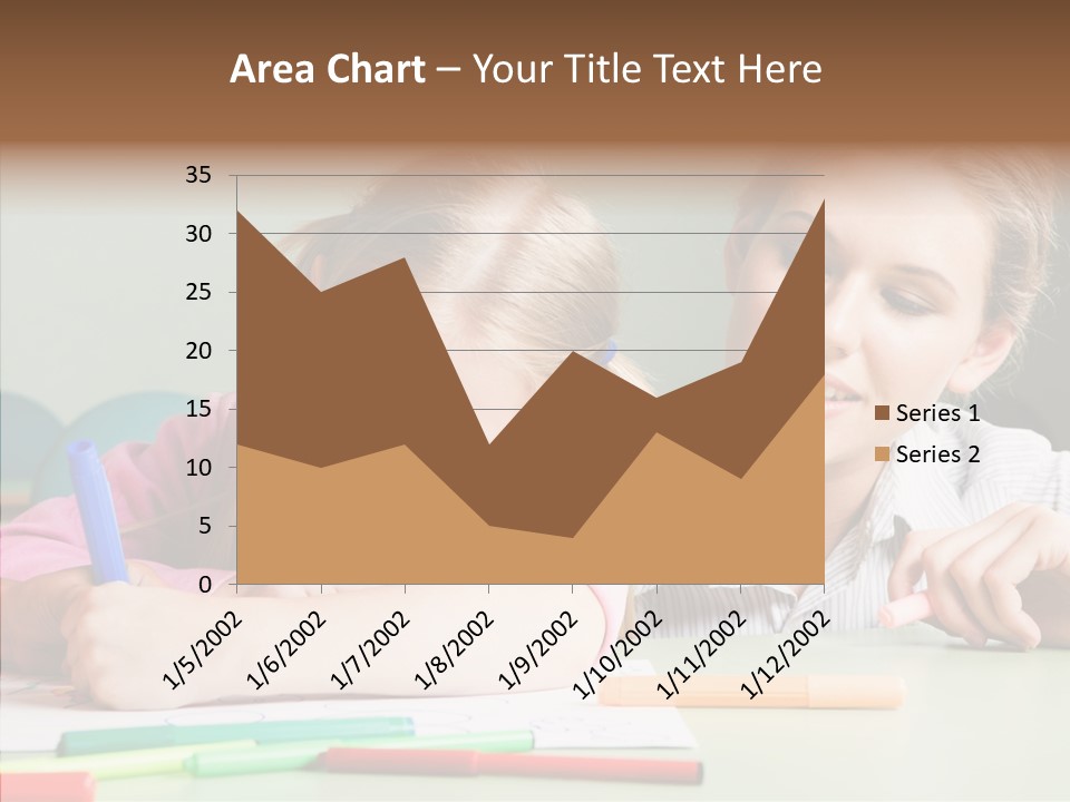 Classroom Attractive People PowerPoint Template