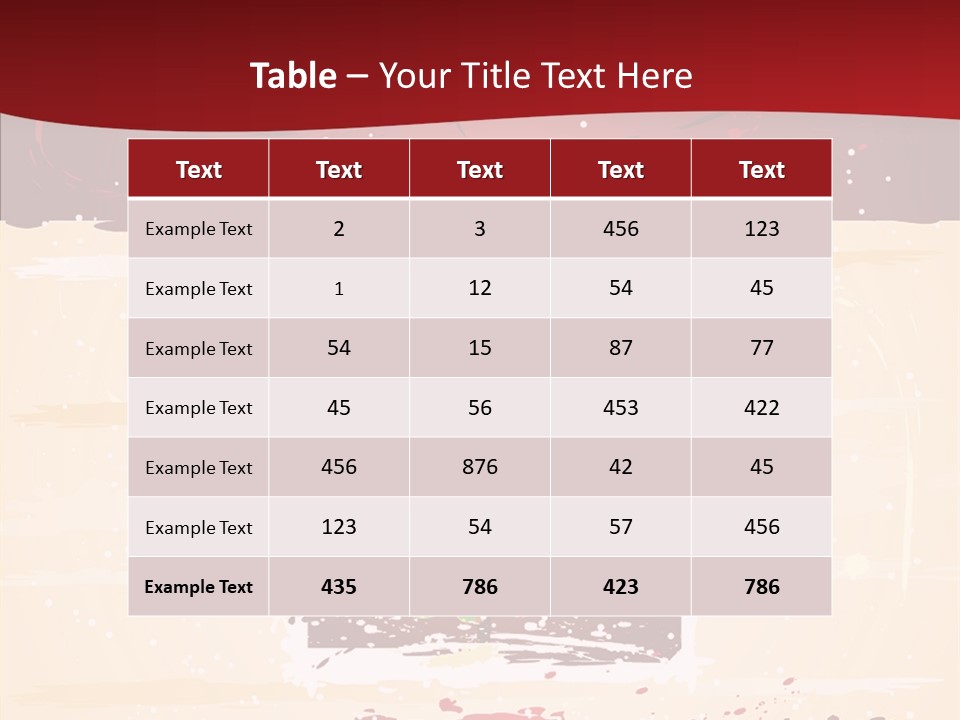 Graphic Green Decoration PowerPoint Template