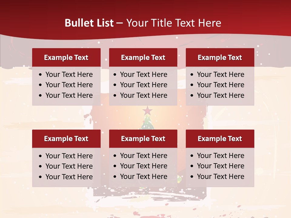 Graphic Green Decoration PowerPoint Template