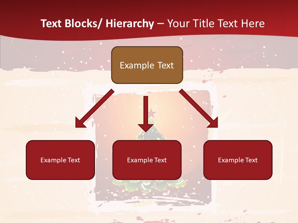 Graphic Green Decoration PowerPoint Template