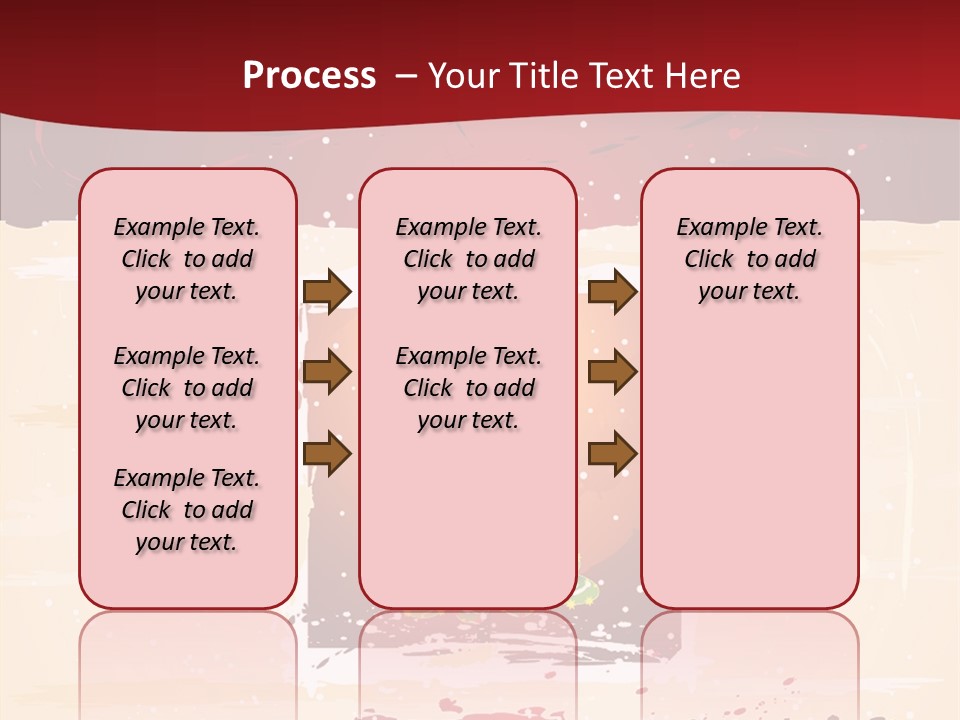 Graphic Green Decoration PowerPoint Template