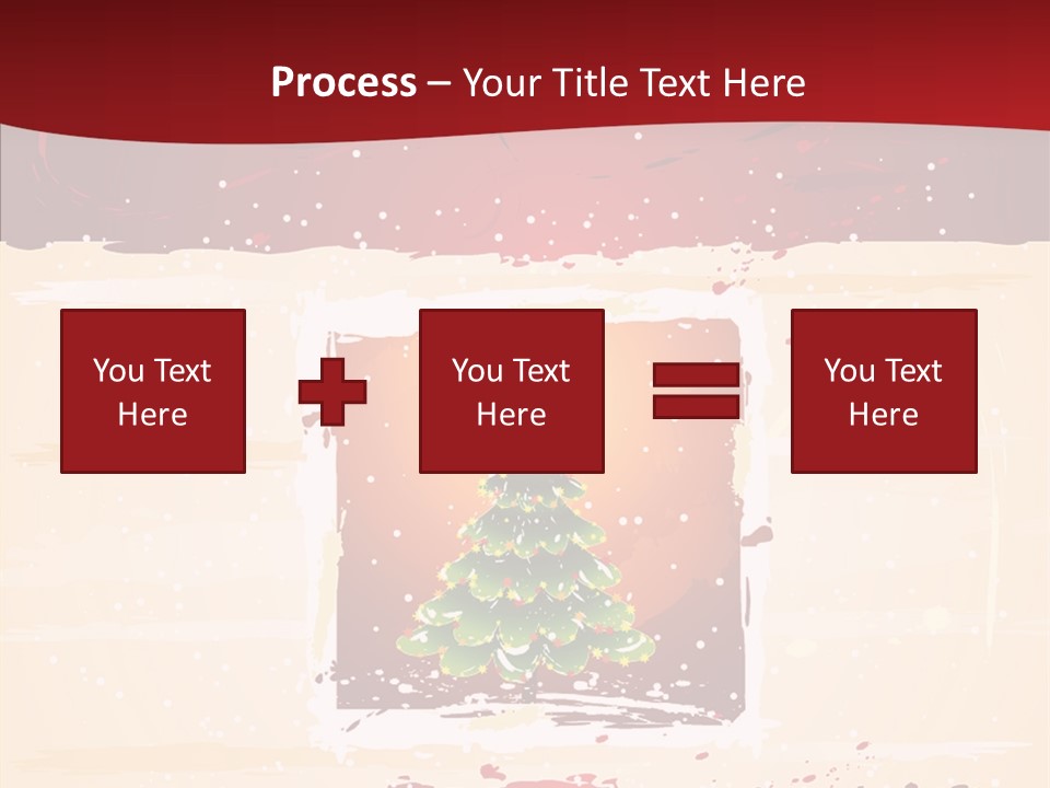 Graphic Green Decoration PowerPoint Template