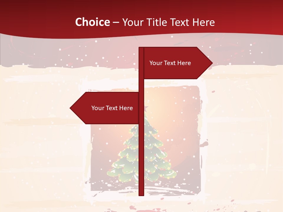 Graphic Green Decoration PowerPoint Template