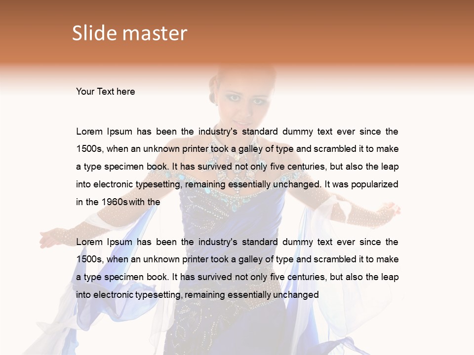 People Humorou Table PowerPoint Template