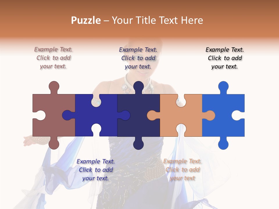 People Humorou Table PowerPoint Template