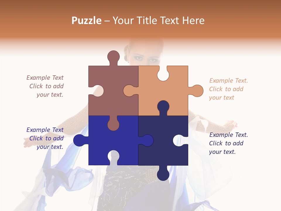 People Humorou Table PowerPoint Template