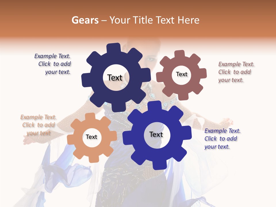 People Humorou Table PowerPoint Template