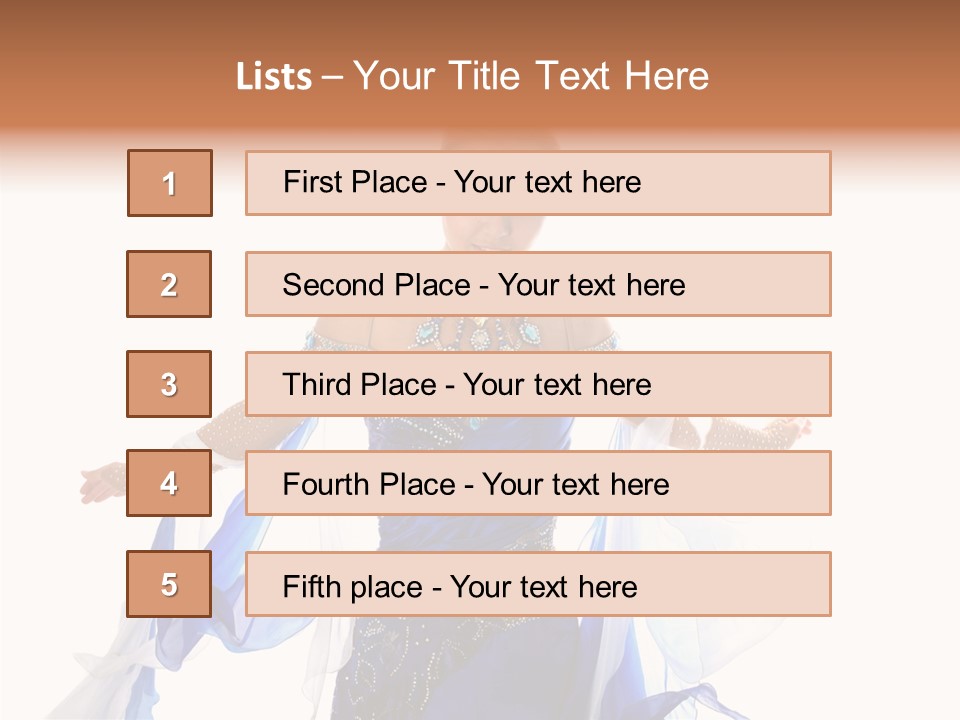 People Humorou Table PowerPoint Template