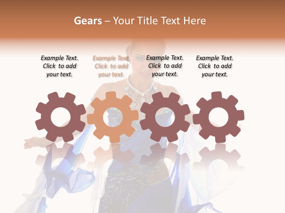 People Humorou Table PowerPoint Template