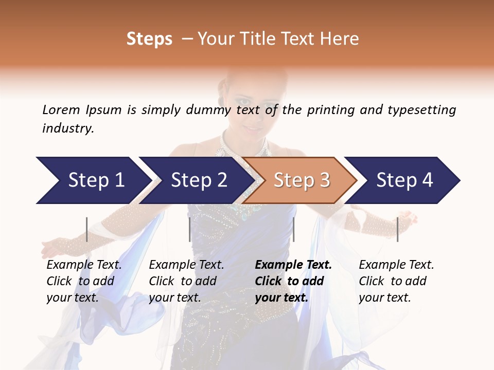 People Humorou Table PowerPoint Template