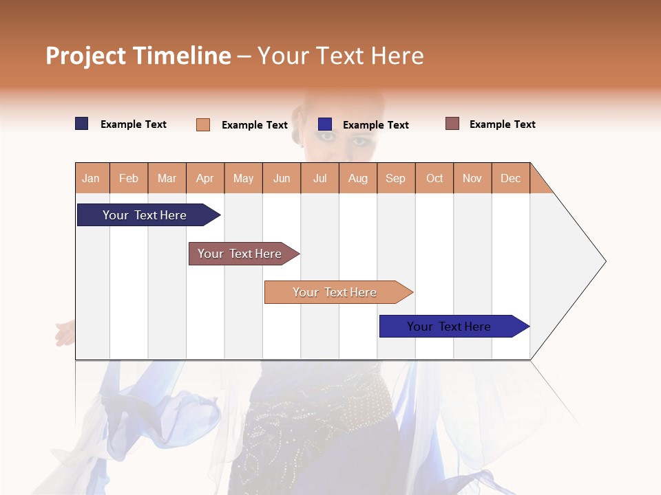 People Humorou Table PowerPoint Template
