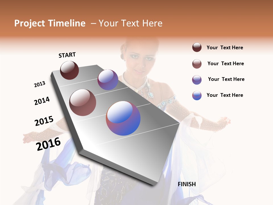People Humorou Table PowerPoint Template