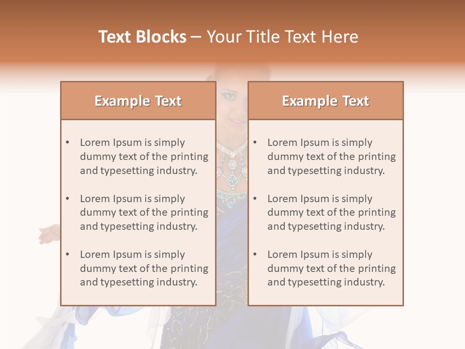People Humorou Table PowerPoint Template