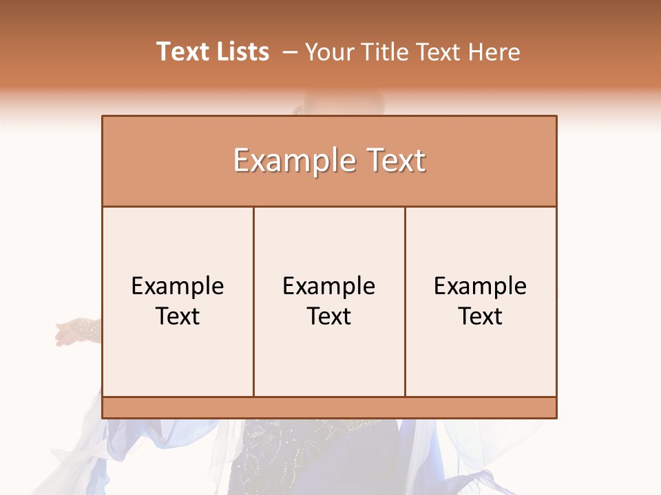 People Humorou Table PowerPoint Template